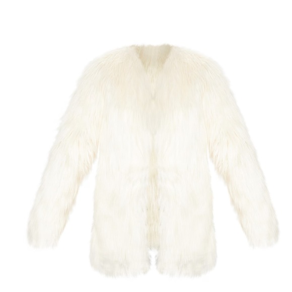 Prettylittlething Shaggy Faux Fur Jacket - Picture 4 of 11